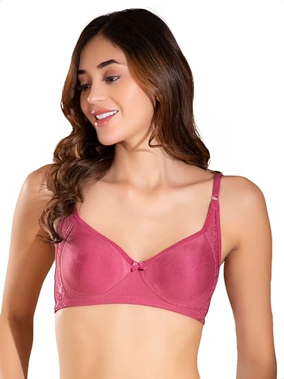 Clovia Women’s Cotton T-Shirt Bra – Non-Padded, Wire-Free Everyday Ease